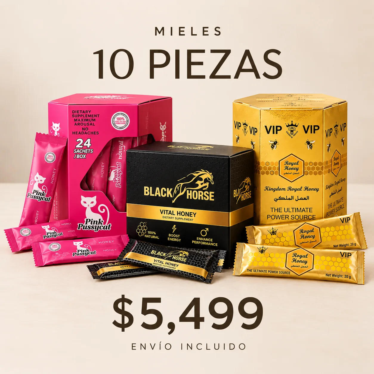 Mieles 10pzas