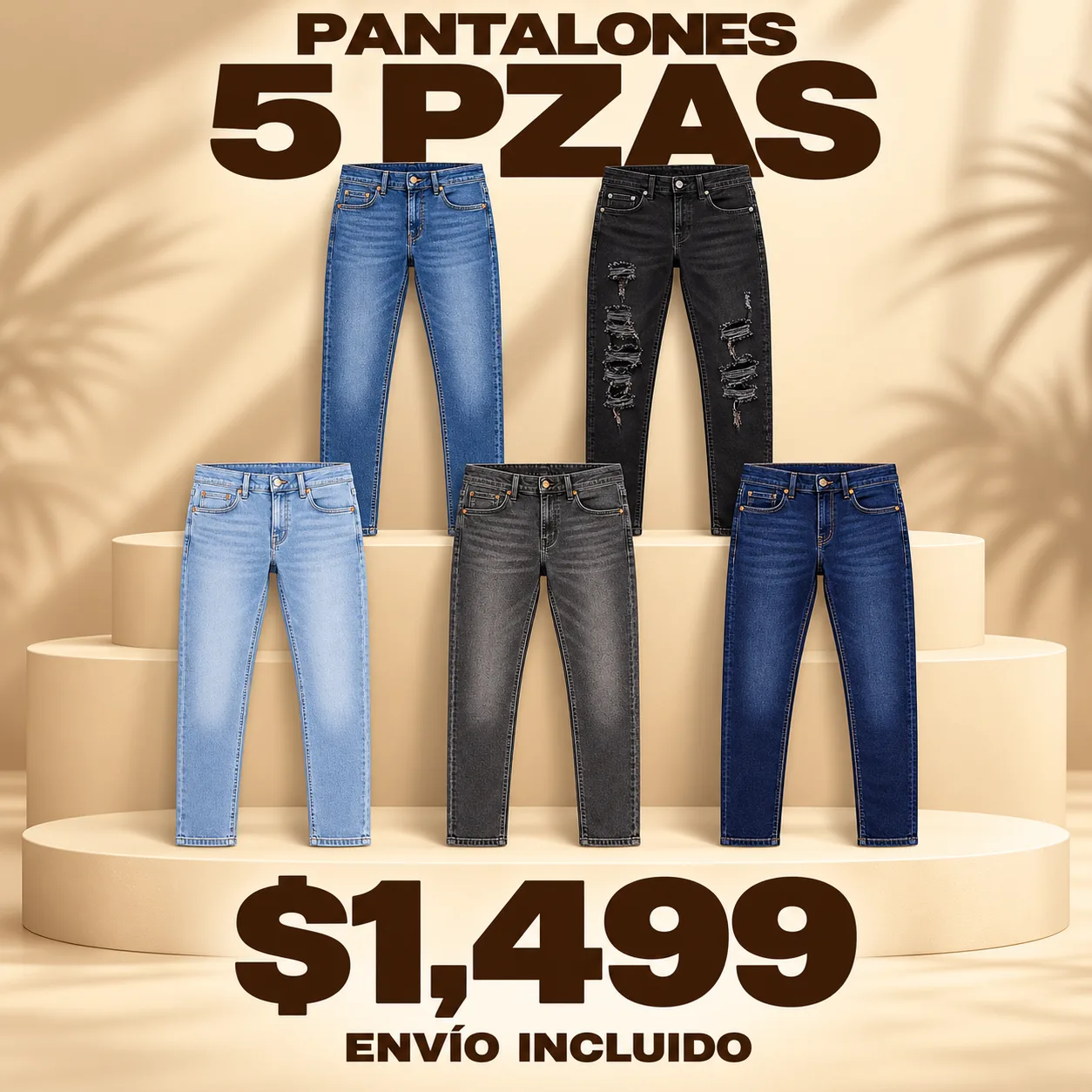 Pantalon american Paq 5 PZAS